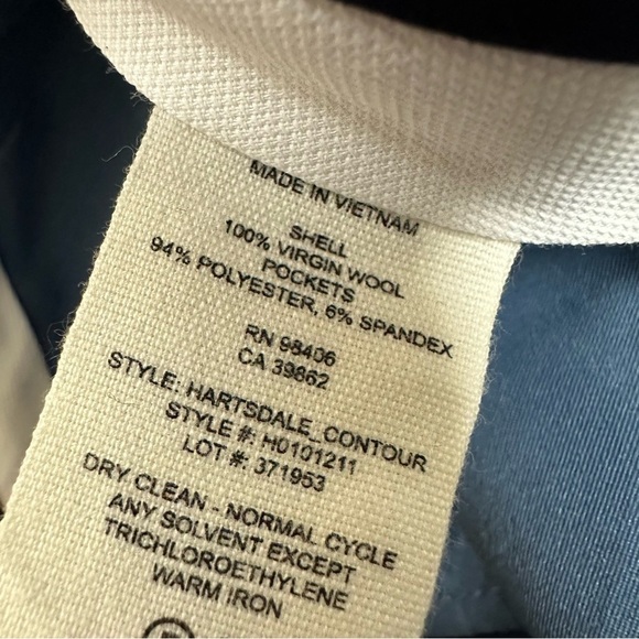 Theory Hartsdale Contour Virgin Wool Stretchy Pants - Picture 5 of 8